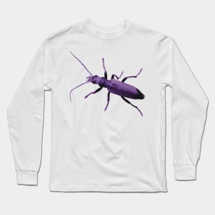 Purple Beetle Wharf Borer Long Sleeve T-Shirt